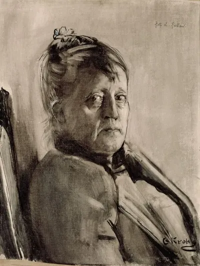 Portrait Of The Painter Kitty L Kielland 2