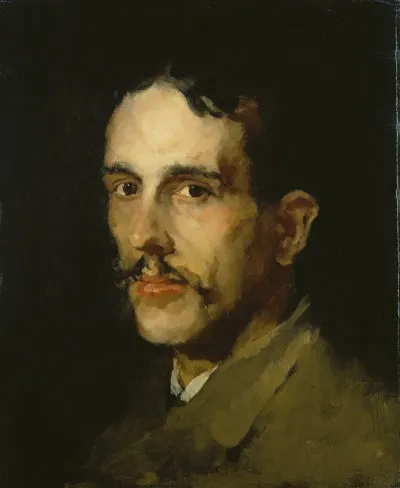 Portrait Of The Painter Louis Eysen