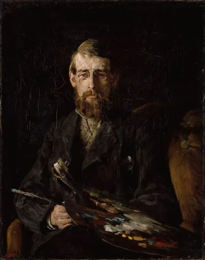 Portrait Of The Painter Nils Hansteen