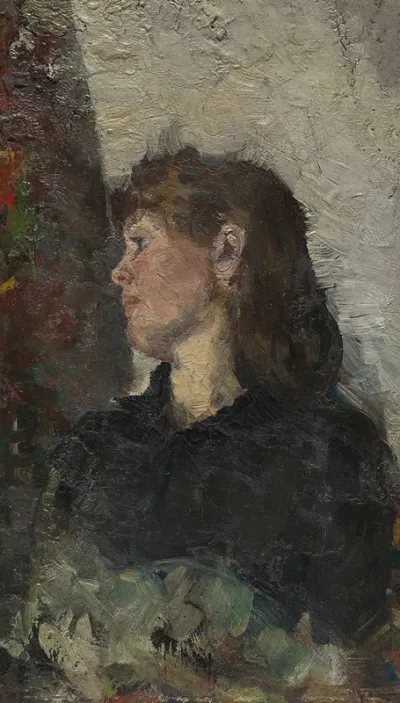 Portrait Of The Painter Oda Krohg