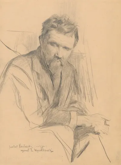 Portrait Of The Painter Waclaw Koniuszko 2