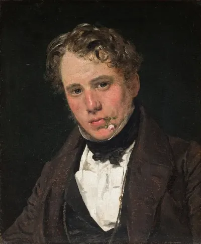 Portrait Of The Painter Wilhelm Marstrand