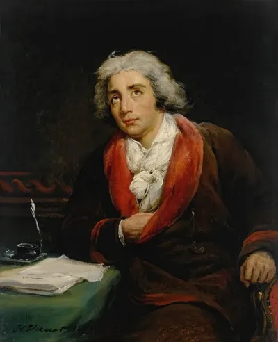 Portrait Of The Poet Andre Chenier 1762 1794