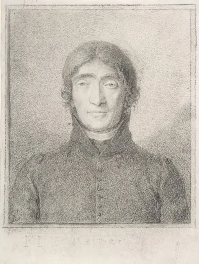 Portrait Of The Poet Friedrich Ludwig Zacharias Werner