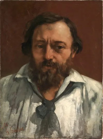Portrait Of The Poet Pierre Dupont
