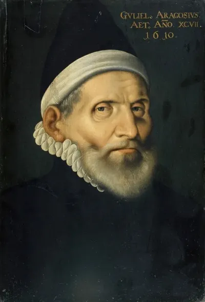 Portrait Of The Professor Of Medicine Wilhelm Aragosius From Toulouse