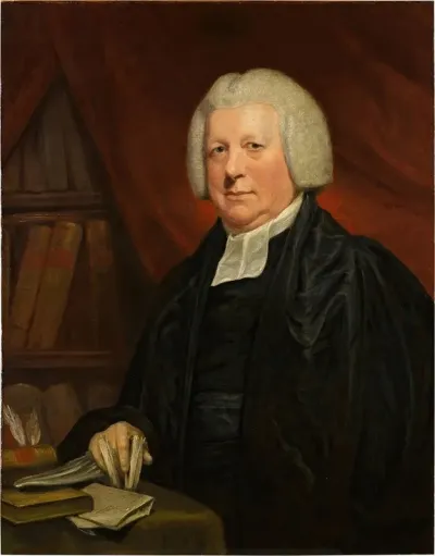 Portrait Of The Rev Samuel Glasse Dd Frs 1735 1812