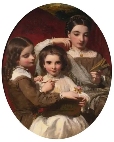 Portrait Of The Russell Sisters