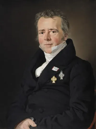 Portrait Of The Scientist Hans Christian Orsted