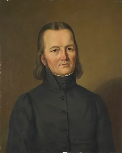 Portrait Of The Seminary Dean Joseph Durr 2