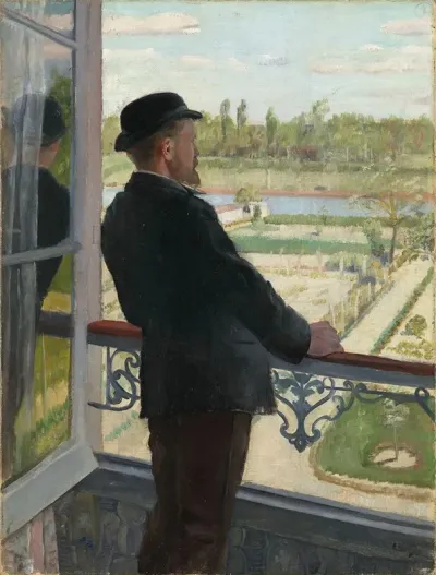 Portrait Of The Swedish Painter Karl Nordstrom