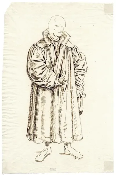 Portrait Of The Theologian Philippus Melanchthon 1497 1560