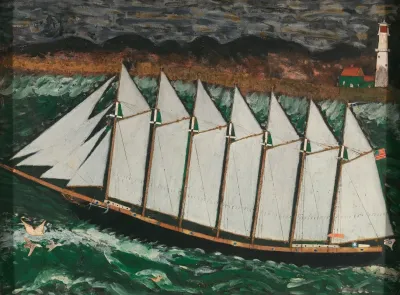 Portrait Of The Thomas W Lawson