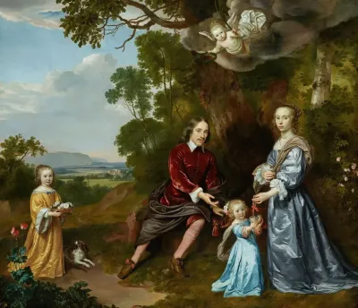Portrait Of The Van Der Graeff Family