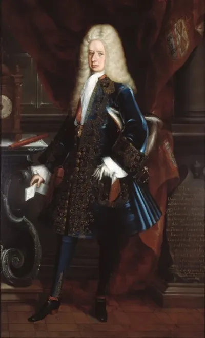 Portrait Of The Viceroy The Duke Of Linares