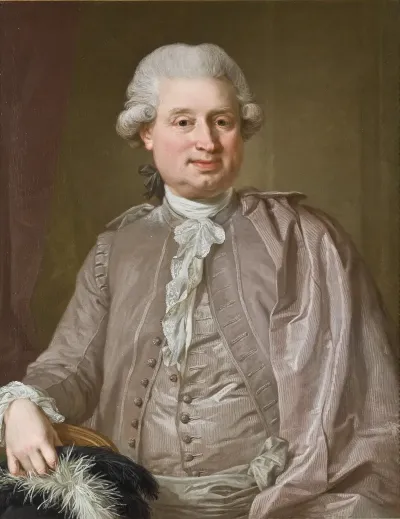 Portrait Of The Wholesale Dealer Johan Fredrik Burghadi