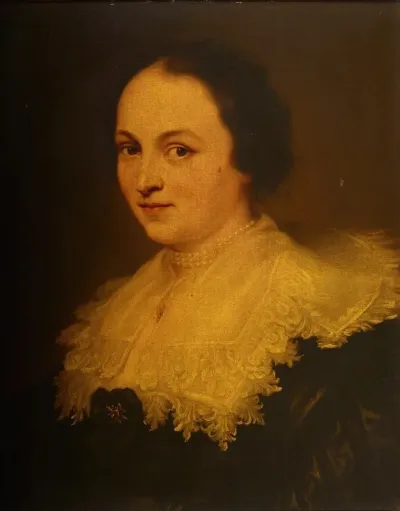Portrait Of The Wife Of The Mayor Of Antwerp