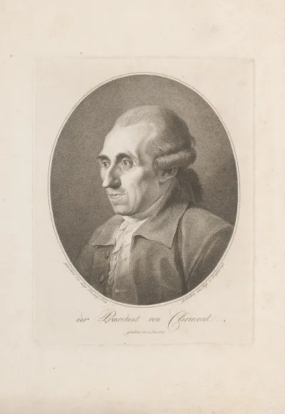 Portrait Of Theodor Christian Clermont