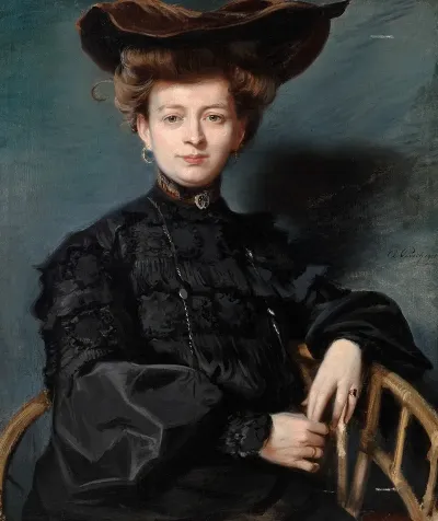 Portrait Of Theresa Hannack