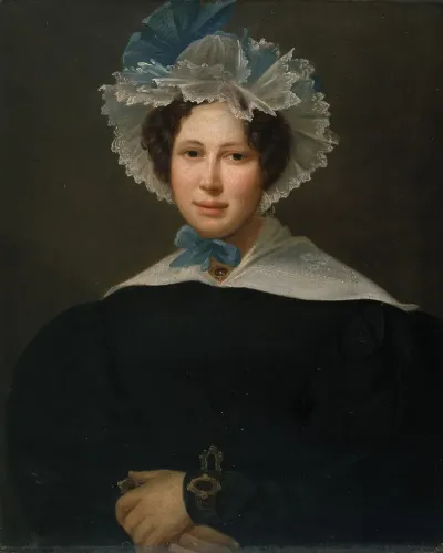 Portrait Of Theresia Pinnoy The Artists Wife