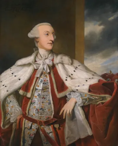 Portrait Of Thomas Bruce Brudenell Bruce Later 1st Earl Of Ailesbury