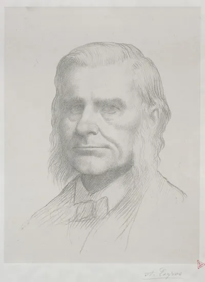 Portrait Of Thomas Huxley