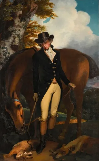 Portrait Of Thomas Norton Esq 1760 1803 Of Kingston Bowsey Sussex