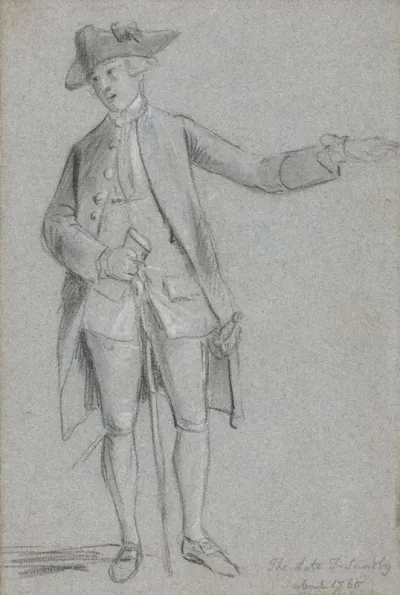 Portrait Of Thomas Sandby R A The Artists Brother