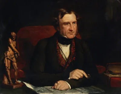 Portrait Of Thomas Wyse 1791 1862 Politician Writer And Diplomat