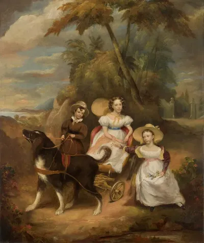 Portrait Of Three Children 2