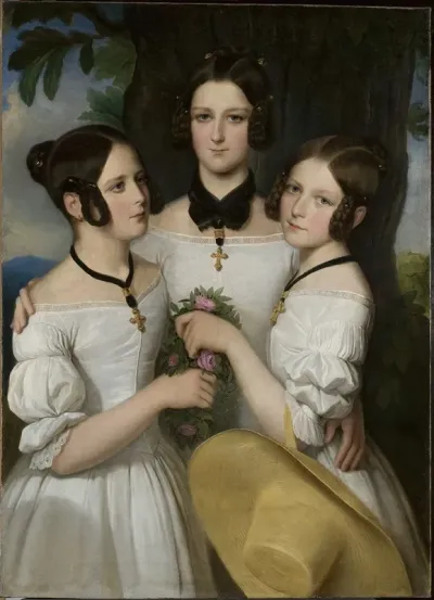 Portrait Of Three Girls