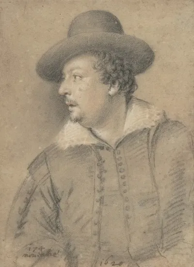 Portrait Of Tommaso Salini Ca 1578 1630