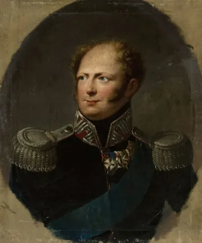 Portrait Of Tsar Alexander I 2