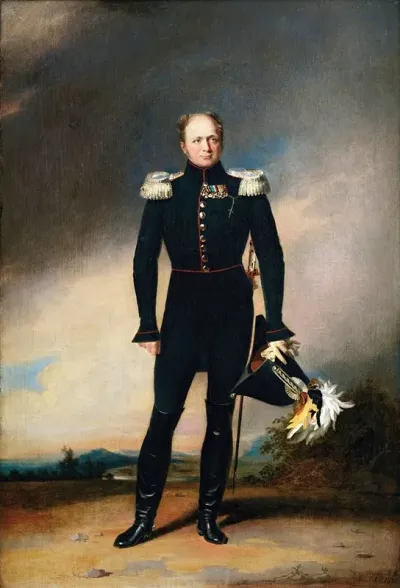 Portrait Of Tsar Alexander I