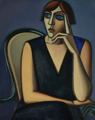 Portrait Of Tusnelda Sanders