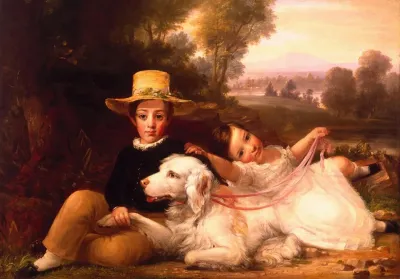 Portrait Of Two Children 3