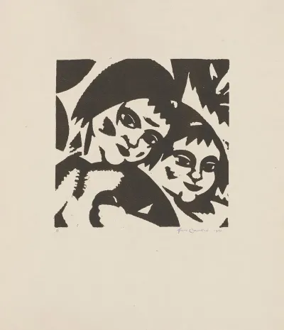 Portrait Of Two Girls 2