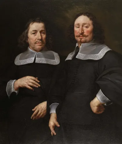 Portrait Of Two Men