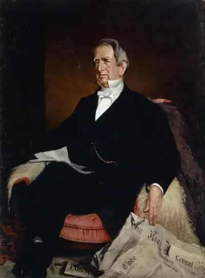 Portrait Of U S Secretary Of State William H Seward