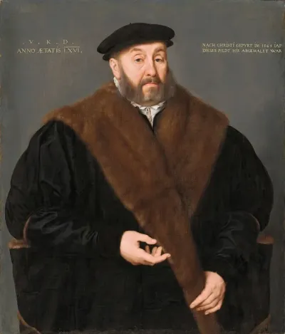 Portrait Of Valentin Kotzler 1499 1564