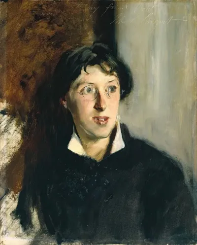 Portrait Of Vernon Lee 1856 1935
