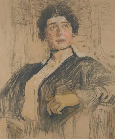 Portrait Of Veronika Abegg Werefkin
