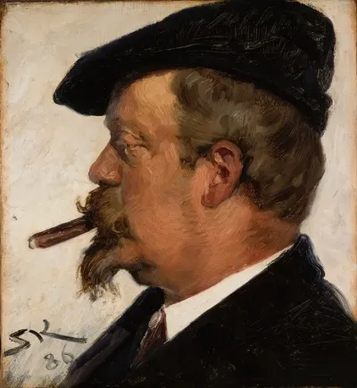 Portrait Of Vilhelm Rosenstand
