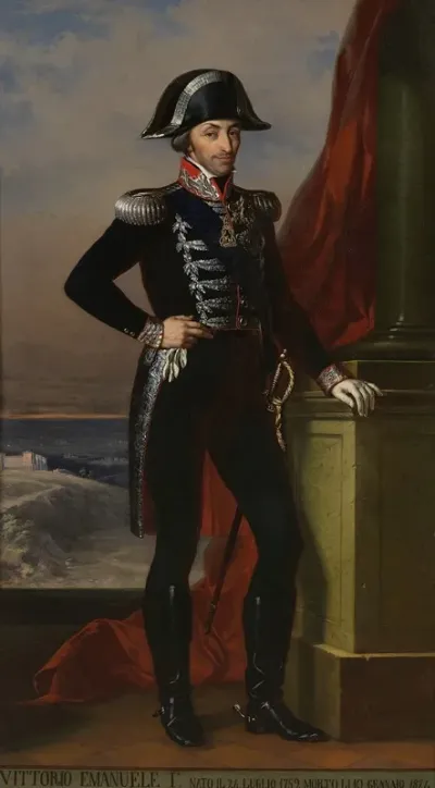 Portrait Of Vittorio Emanuele I