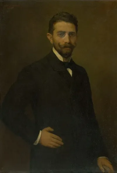 Portrait Of Vojtech Halmi