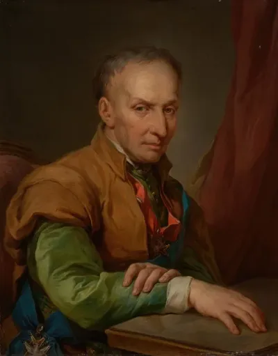 Portrait Of Walenty Sobolewski 1724 1800 Or Maciej Leon Sobolewski 1724 1804