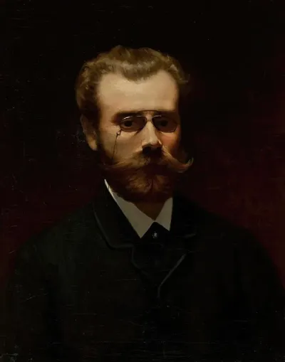 Portrait Of Walerz Brochocki Painter
