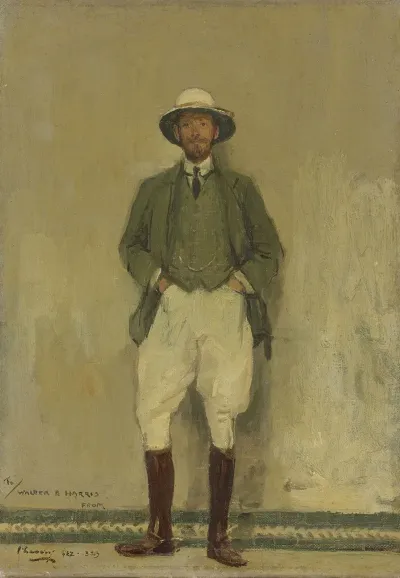 Portrait Of Walter B Harris