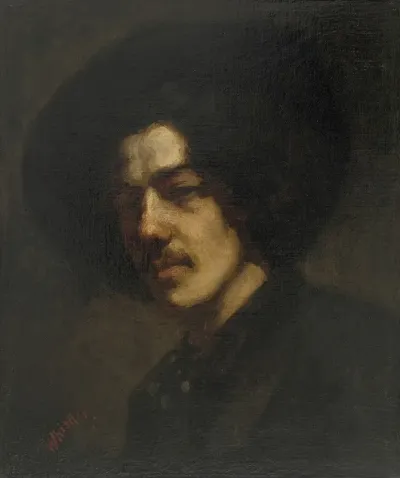 Portrait Of Whistler With A Hat