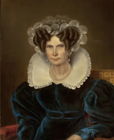 Portrait Of Wilhelmine Queen Of The Netherlands